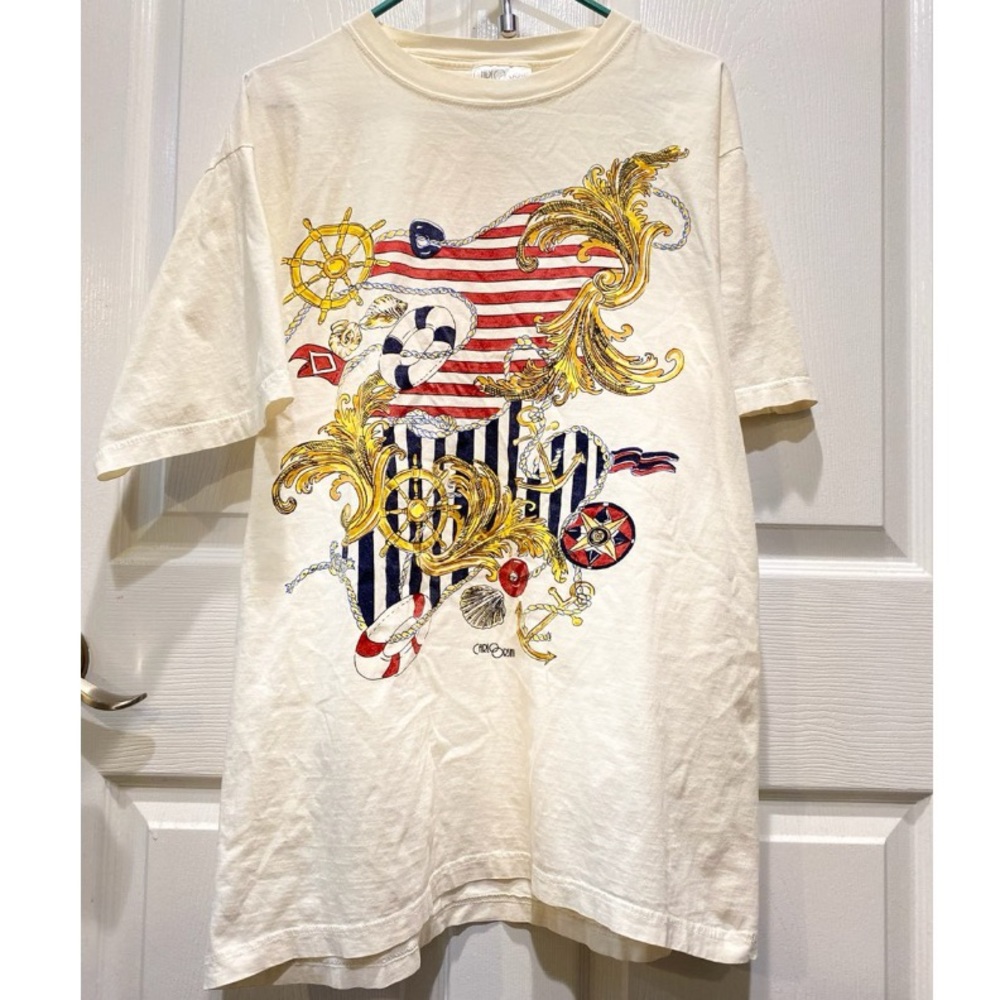 Carlo Orsini Vintage T-Shirt - NAUTICAL THEME